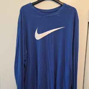 Nike Royal Blue Crewneck Top